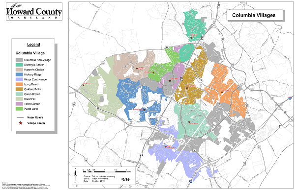 Columbia Md Zip Code Map Map Gallery